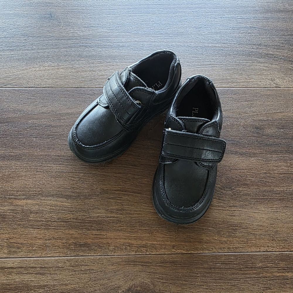 Toddler Boy Black Dress Shoes SIZE: 8